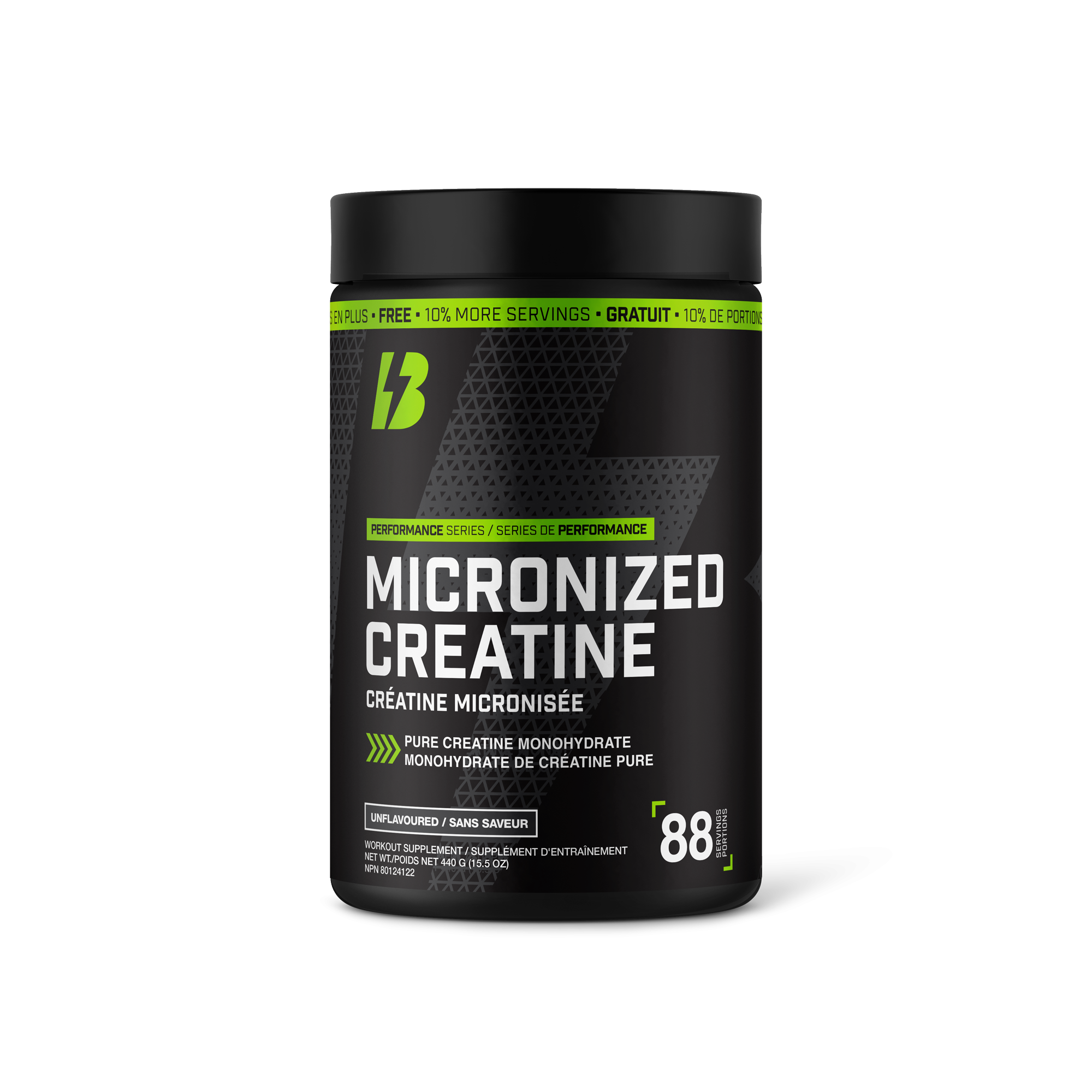Creatine - Micronized Monohydrate  440g - 88 Servings